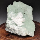 Natrolite on Prehnite Specimen~CRNATPRE