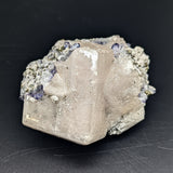 Blue Fluorite, Calcite & Pyrite~CRBFLCPP