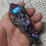 Titanium Candle Quartz Crystal~CRTCQZ10