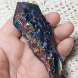 Titanium Candle Quartz Crystal~CRTCQZ10