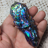 Titanium Candle Quartz Crystal~CRTCQZ10