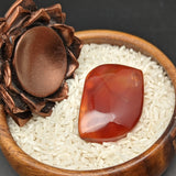 Carnelian Palm Stone~CRCARN05