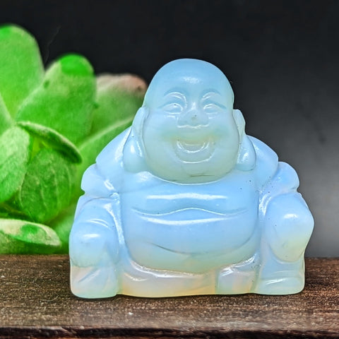 Opalite Laughing Buddha~CROPALLB