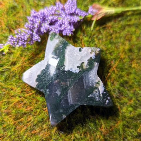 Moss Agate Star~CRMASTR4