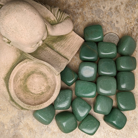 Tumbled Green Aventurine~TUMGRNAV