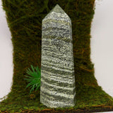 Chrysotile in Serpentine Pillar~Large~CRLCSRP4