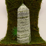 Chrysotile in Serpentine Pillar~Large~CRLCSRP4