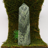 Chrysotile in Serpentine Pillar~Large~CRLCSRP6