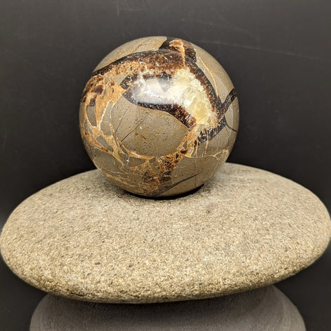 Septarian Nodule Sphere~CRSNPH06