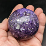 Lepidolite Sphere~CRLEPSP2