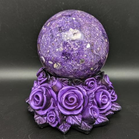 Lepidolite Sphere~CRLEPSP5