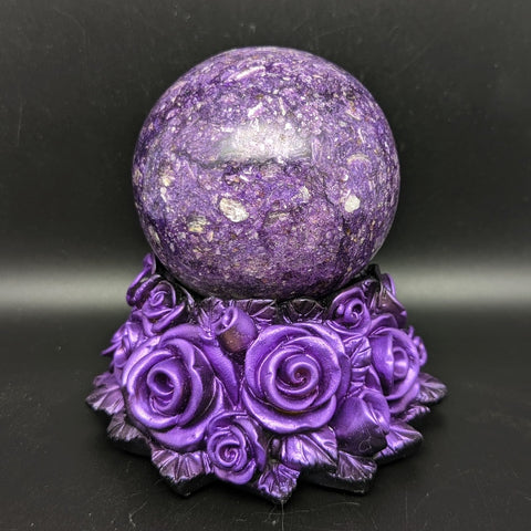 Lepidolite Sphere~CRLEPSP6