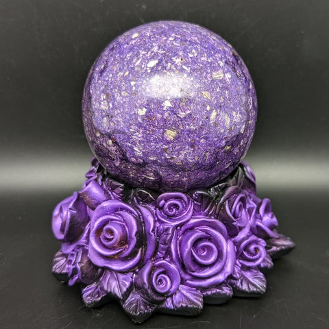 Lepidolite Sphere~CRLEPSP7