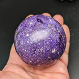 Lepidolite Sphere~CRLEPSP7