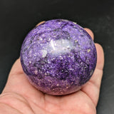 Lepidolite Sphere~CRLEPSP8