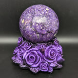 Lepidolite Sphere~CRLEPSP9