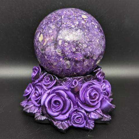 Lepidolite Sphere~CRLEPSP9