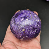 Lepidolite Sphere~CRLEPSP9