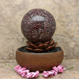 Almandine Garnet Sphere- CRGARSP4