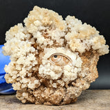 Calcite on Matrix Eye Carvings~CRCCEYEC