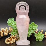 Rose Quartz Spiral Goddess~CRRQSG02