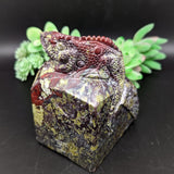 Dragon Stone Lizard Carving~CRDSLCV2