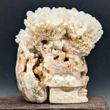 Calcite on Matrix Skull Carvings~CRCSKLLC