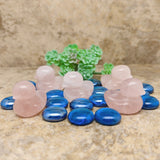 Rose Quartz Mini Duck Carvings~CRRQDUCK