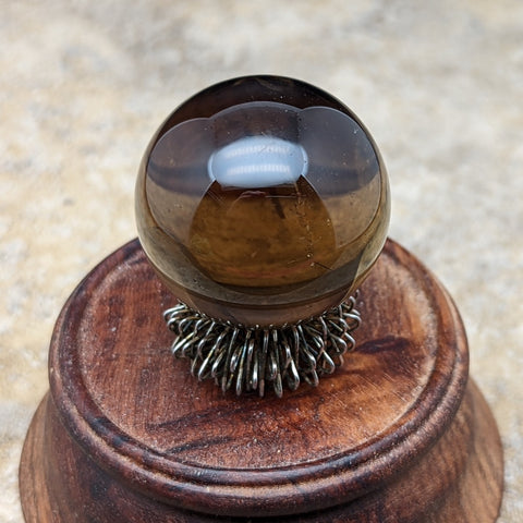 Smoky Quartz Sphere~CRSQSPHE