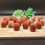 Red Jasper Barrel~Small~CRRJBRLS