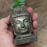 Pyrite Buddha Carving~CRPYBDC1