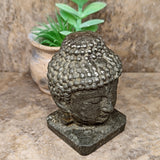 Pyrite Buddha Carving~CRPYBDC3