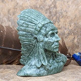 Jade Tribal Chief Carving~CRJADTC2