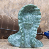 Jade Tribal Chief Carving~CRJADTC2