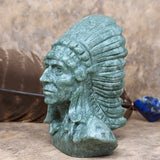 Jade Tribal Chief Carving~CRJADTC2