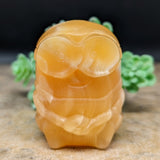 Yellow Calcite Minion Carving~CRYCMIN1