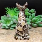 Dendritic Jasper Egyptian Cat~CRDJEC10