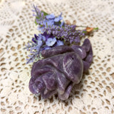 Lepidolite Rose Carving~CRLROSEC