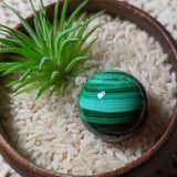 Malachite Sphere~CRMALSP1