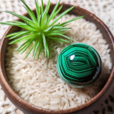 Malachite Sphere~CRMALSP2