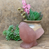 Rose Quartz Bird Carving~ CRRQBIRD