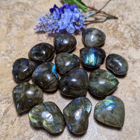 Labradorite Mini Heart~CRLABMHT