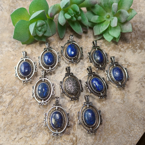 Lapis Pendant~JPDSLAPI