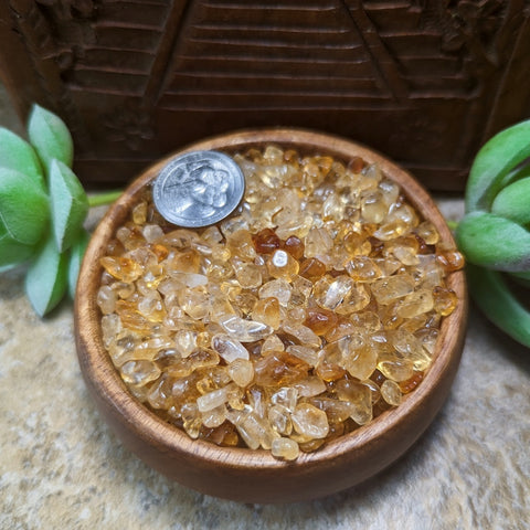 Citrine Chips~CRCCITRI