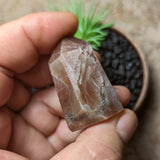 Black Hematitic Sunstone Tower~CRBHSG11