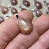 Hematitic Sunstone Pendant~JHEMSUNP