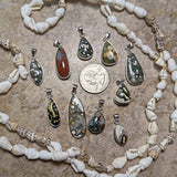 Mini Ocean Jasper Pendant~JOCEANJP